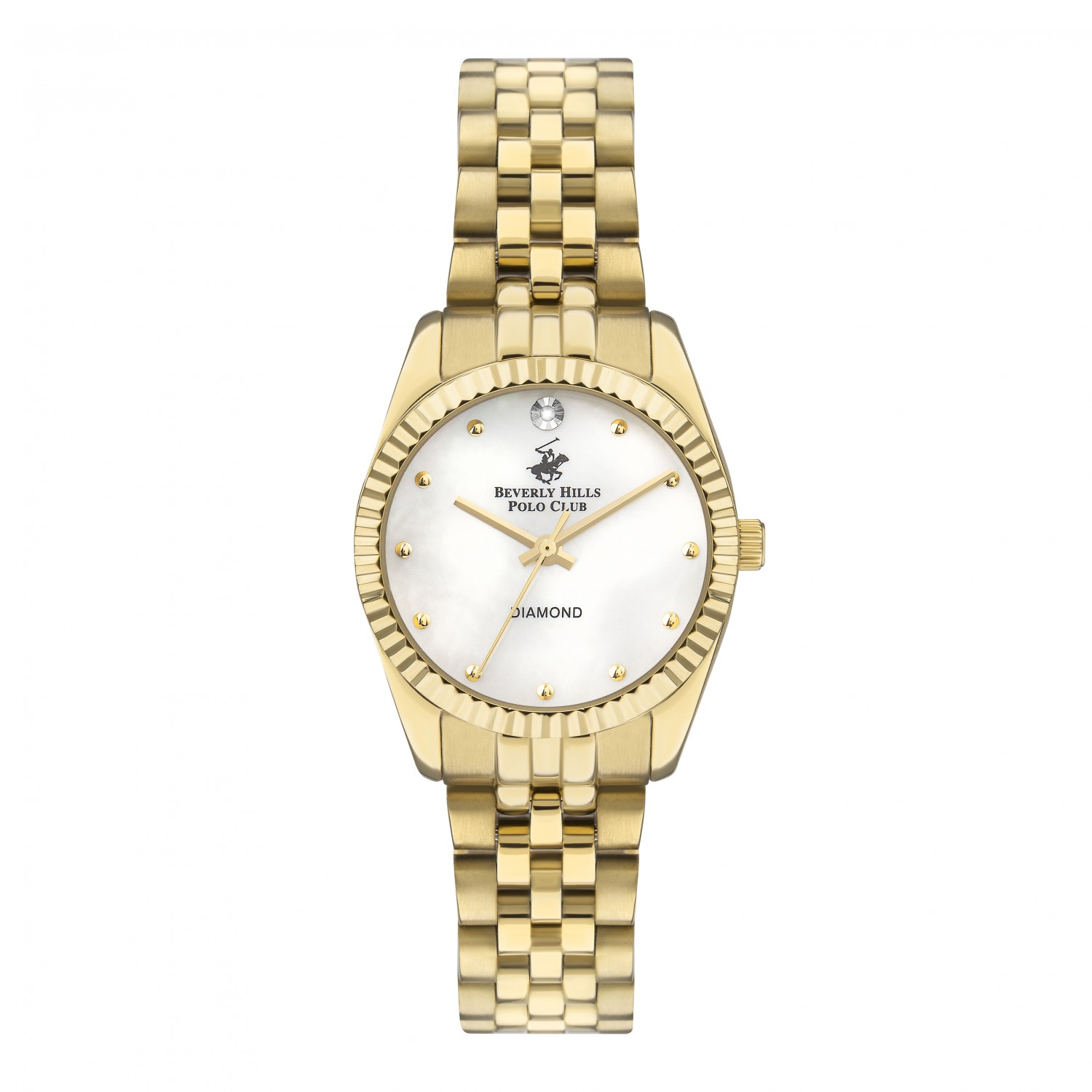Ατσάλινο γυναικείο ρολόι Beverly Hills Polo Club BP3295X.120