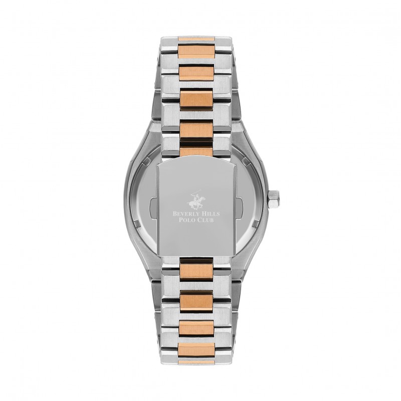 Ατσάλινο ανδρικό ρολόι Beverly Hills Polo Club BP3296X.590