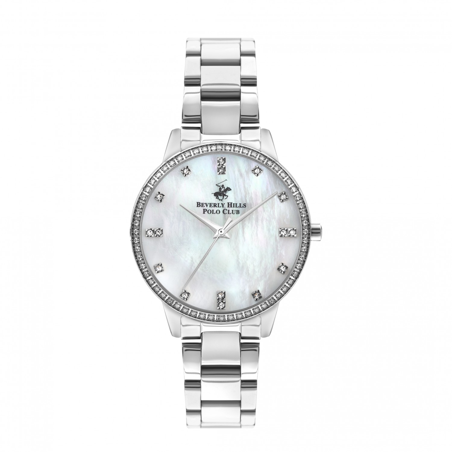 Ατσάλινο γυναικείο ρολόι Beverly Hills Polo Club BP3297C.320