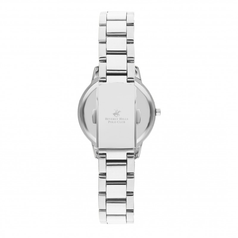 Ατσάλινο γυναικείο ρολόι Beverly Hills Polo Club BP3297C.320