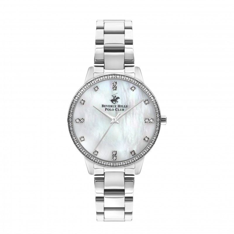 Ατσάλινο γυναικείο ρολόι Beverly Hills Polo Club BP3297C.320