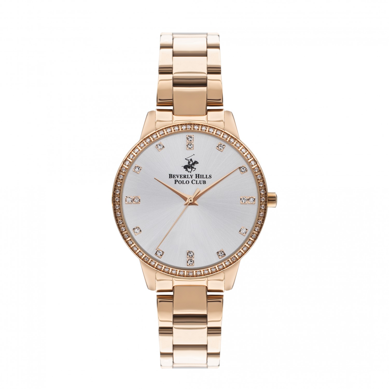 Ατσάλινο γυναικείο ρολόι Beverly Hills Polo Club BP3297C.430