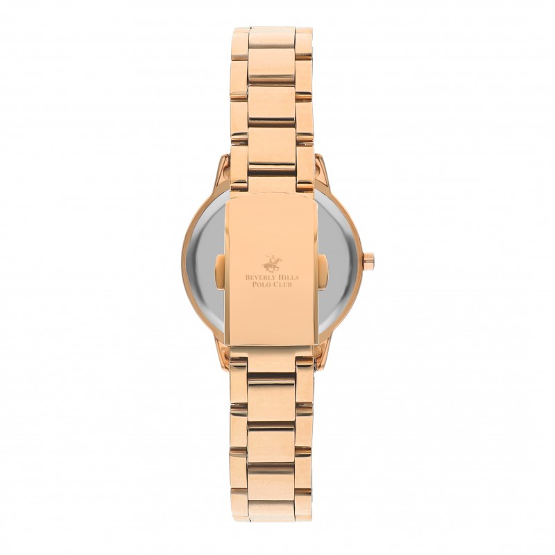Ατσάλινο γυναικείο ρολόι Beverly Hills Polo Club BP3297C.430