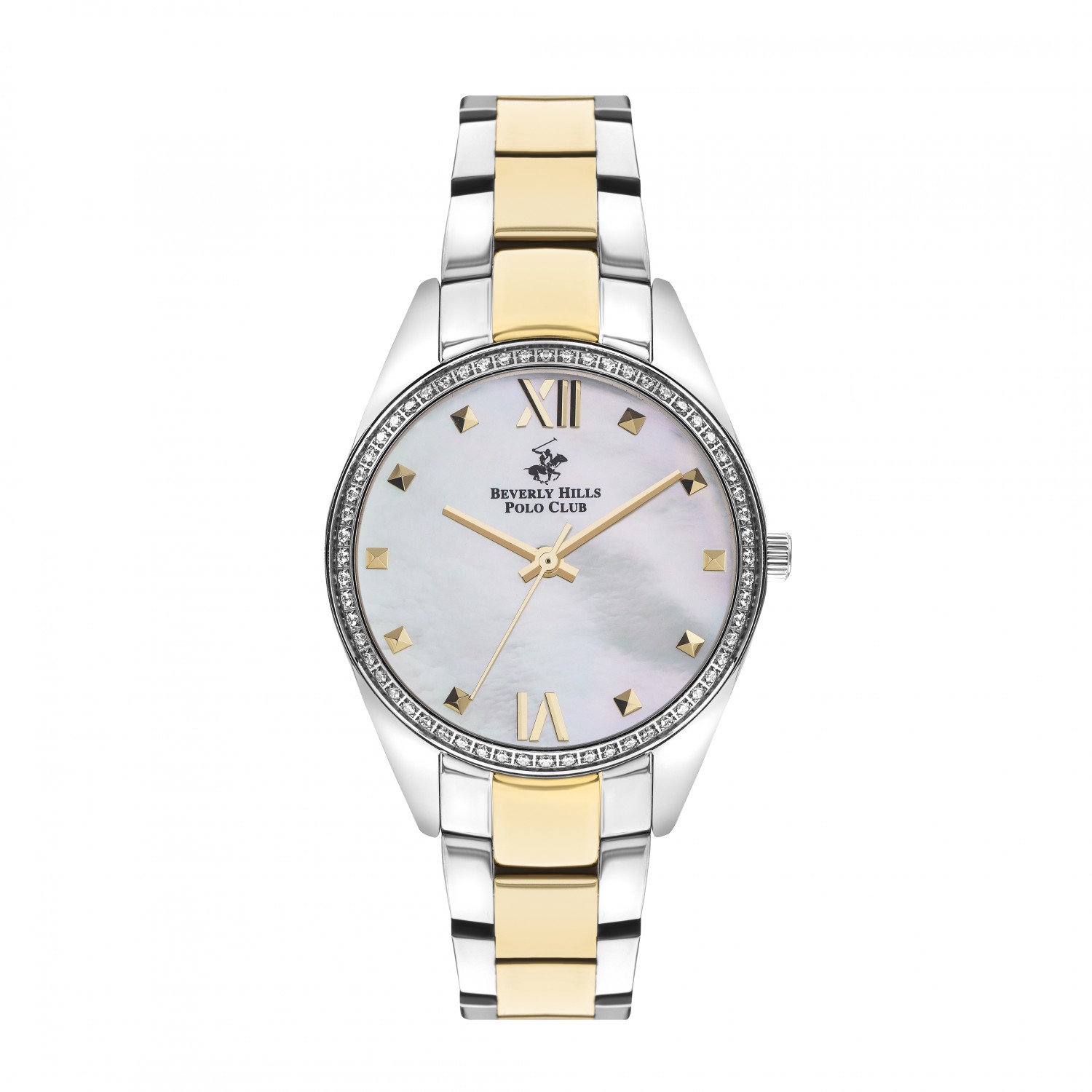 Ατσάλινο γυναικείο ρολόι Beverly Hills Polo Club BP3300X.120