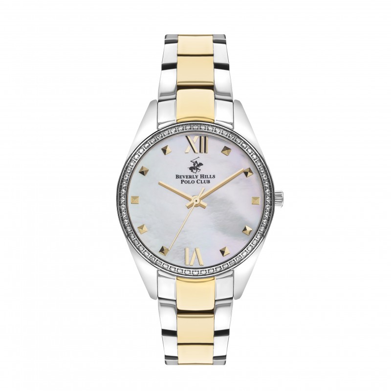 Ατσάλινο γυναικείο ρολόι Beverly Hills Polo Club BP3300X.120