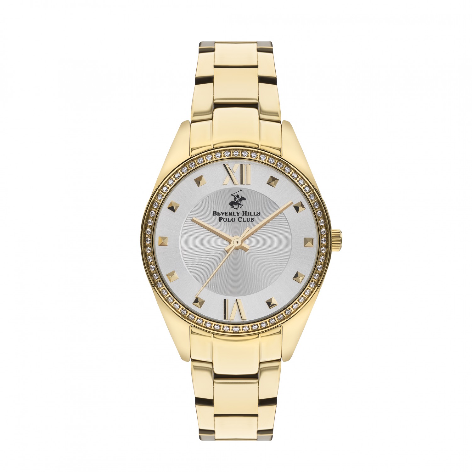 Ατσάλινο γυναικείο ρολόι Beverly Hills Polo Club BP3300X.130