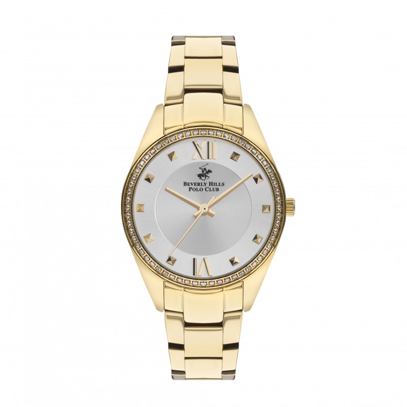 Ατσάλινο γυναικείο ρολόι Beverly Hills Polo Club BP3300X.130