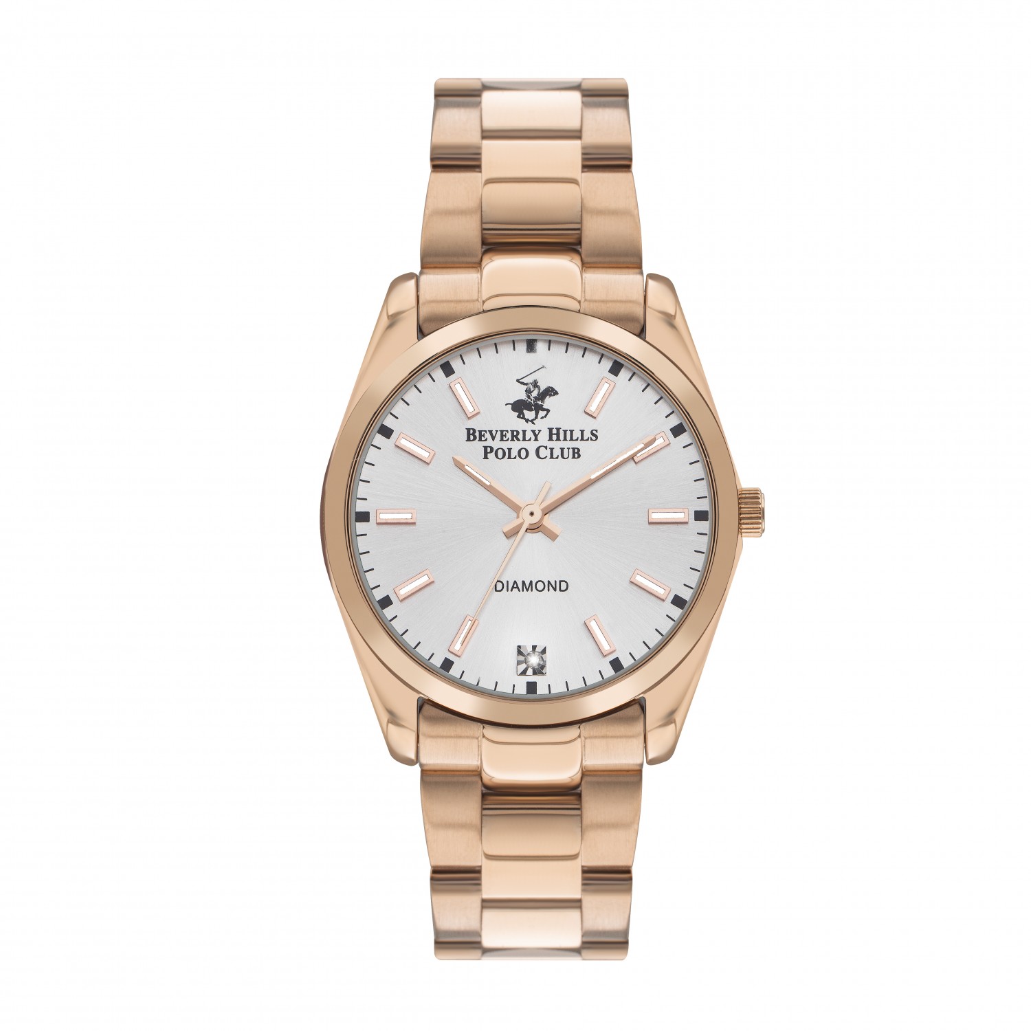 Ατσάλινο γυναικείο ρολόι Beverly Hills Polo Club BP3301X.430