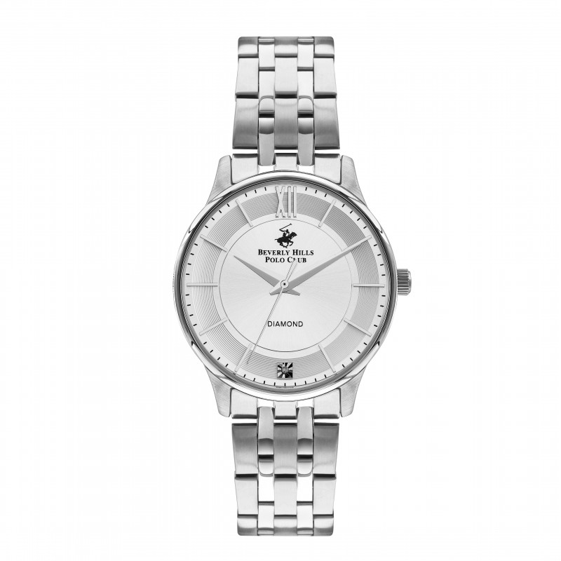 Ατσάλινο γυναικείο ρολόι Beverly Hills Polo Club BP3309X.330