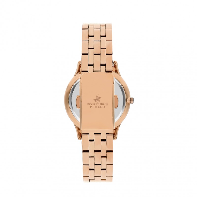 Ατσάλινο γυναικείο ρολόι Beverly Hills Polo Club BP3309X.420