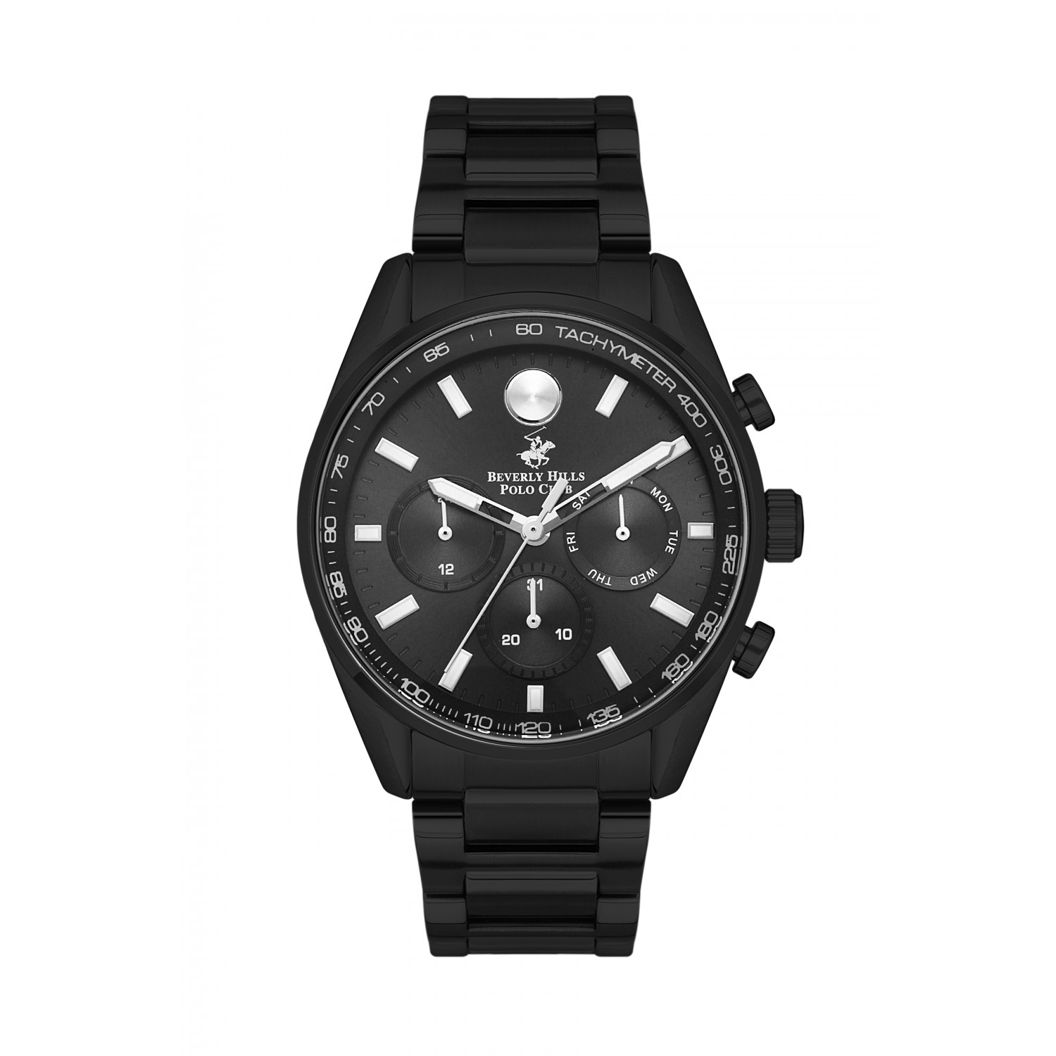 Ατσάλινο ανδρικό ρολόι Beverly Hills Polo Club BP3311X.650