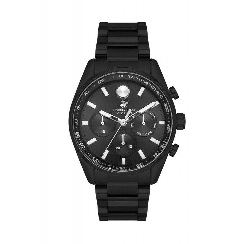 Ατσάλινο ανδρικό ρολόι Beverly Hills Polo Club BP3311X.650