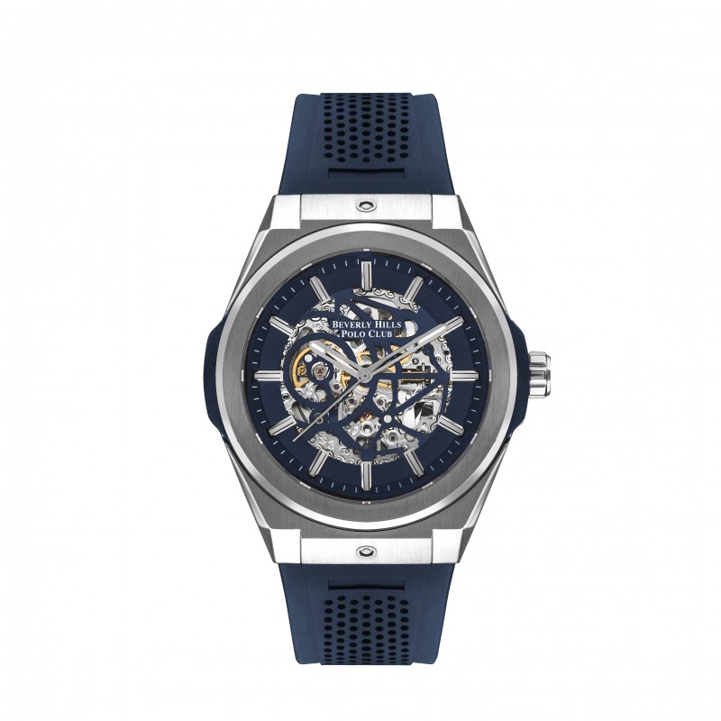 Ατσάλινο αυτόματο ανδρικό ρολόι Beverly Hills Polo Club BP3315X.399