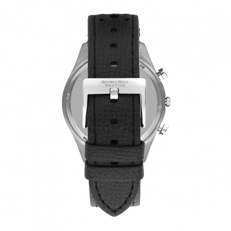 Ατσάλινο ανδρικό ρολόι Beverly Hills Polo Club BP3317X.651