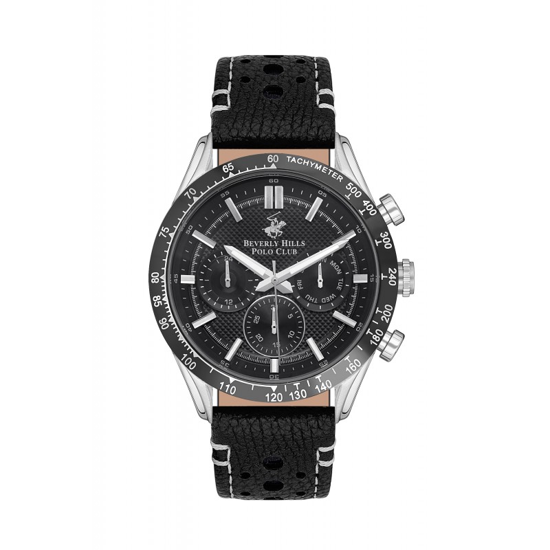 Ατσάλινο ανδρικό ρολόι Beverly Hills Polo Club BP3317X.651