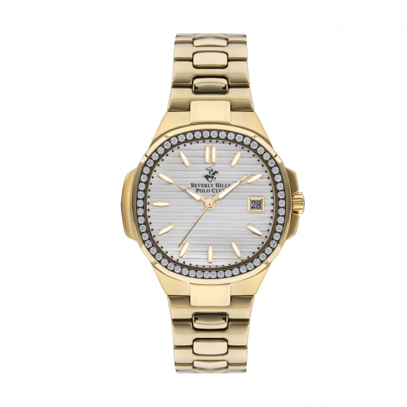 Ατσάλινο γυναικείο ρολόι Beverly Hills Polo Club BP3320X.130