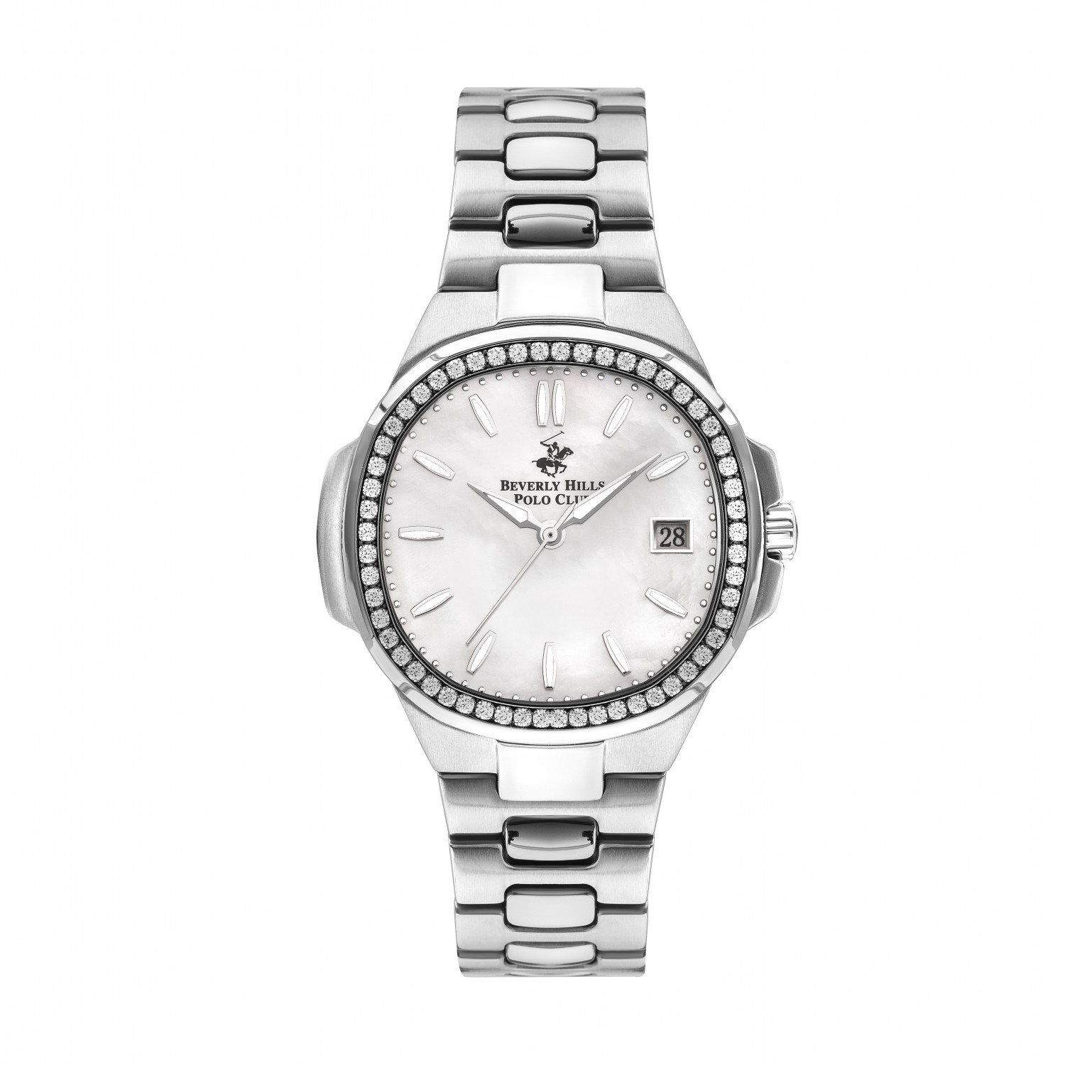 Ατσάλινο γυναικείο ρολόι Beverly Hills Polo Club BP3320X.320