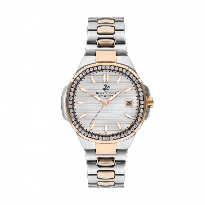 Ατσάλινο γυναικείο ρολόι Beverly Hills Polo Club BP3320X.530