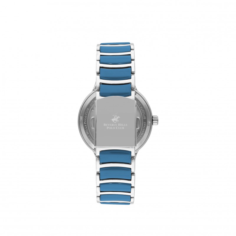 Ατσάλινο αυτόματο ανδρικό ρολόι Beverly Hills Polo Club BP3327X.990