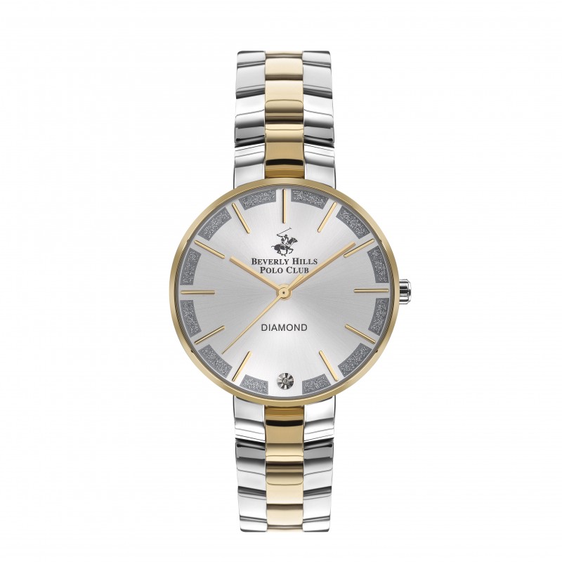 Ατσάλινο γυναικείο ρολόι Beverly Hills Polo Club BP3332X.230