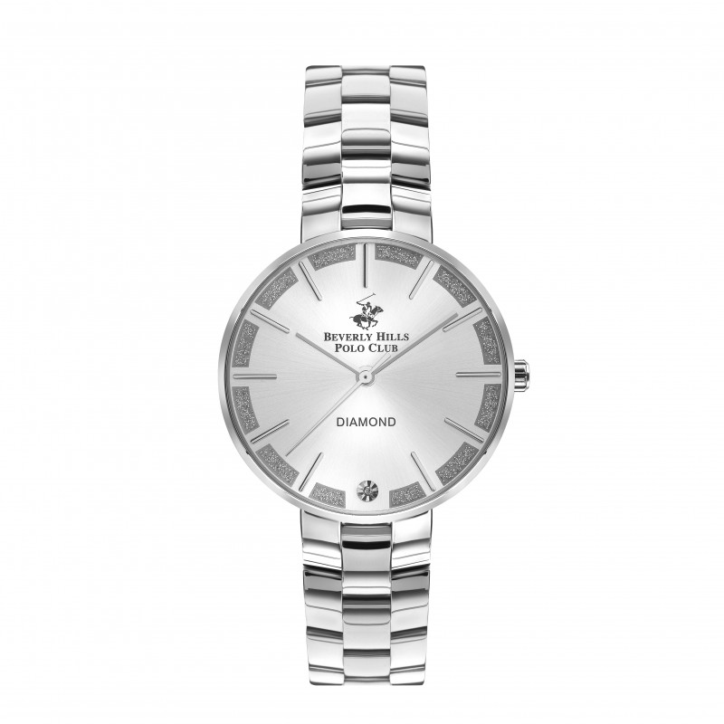 Ατσάλινο γυναικείο ρολόι Beverly Hills Polo Club BP3332X.330