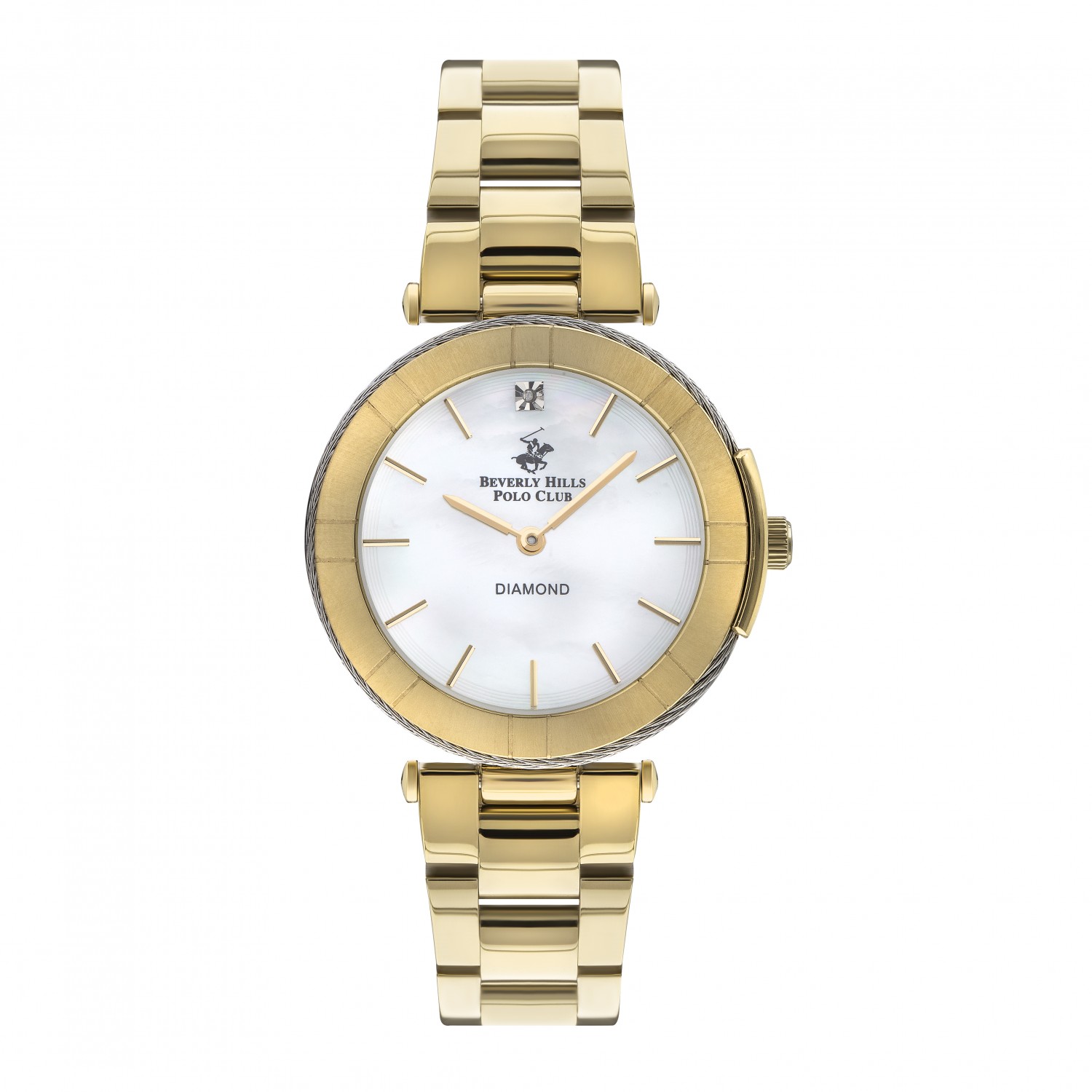 Ατσάλινο γυναικείο ρολόι Beverly Hills Polo Club BP3333X.120