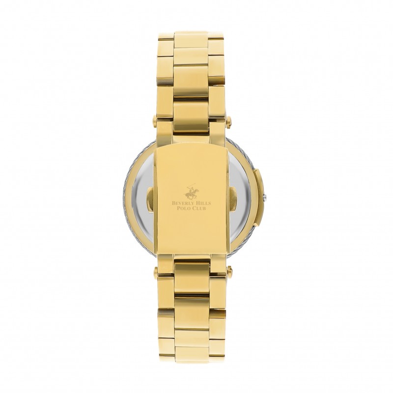 Ατσάλινο γυναικείο ρολόι Beverly Hills Polo Club BP3333X.120