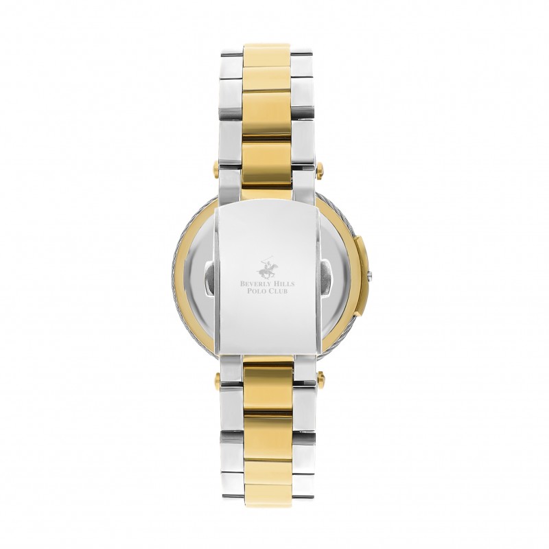 Ατσάλινο γυναικείο ρολόι Beverly Hills Polo Club BP3333X.220