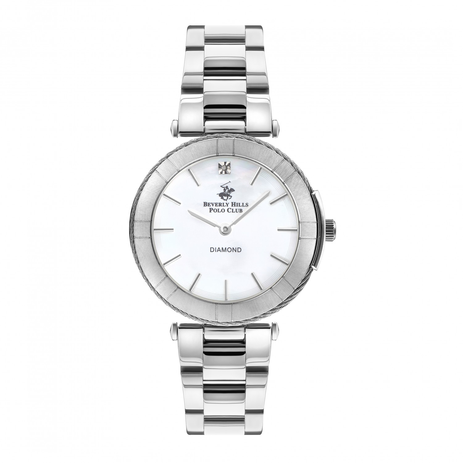 Ατσάλινο γυναικείο ρολόι Beverly Hills Polo Club BP3333X.320
