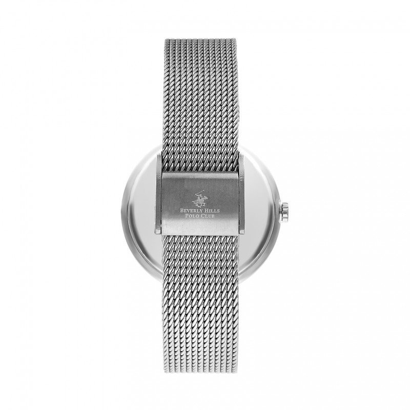 Ατσάλινο γυναικείο ρολόι Beverly Hills Polo Club BP3334X.320