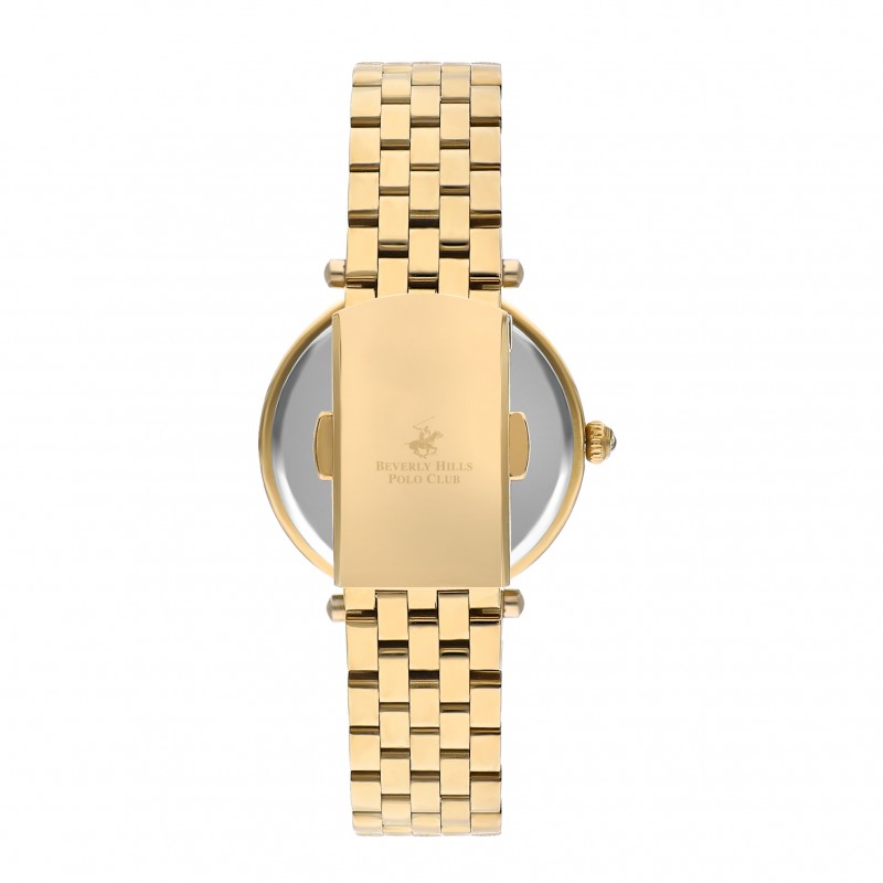 Ατσάλινο γυναικείο ρολόι Beverly Hills Polo Club BP3335X.130
