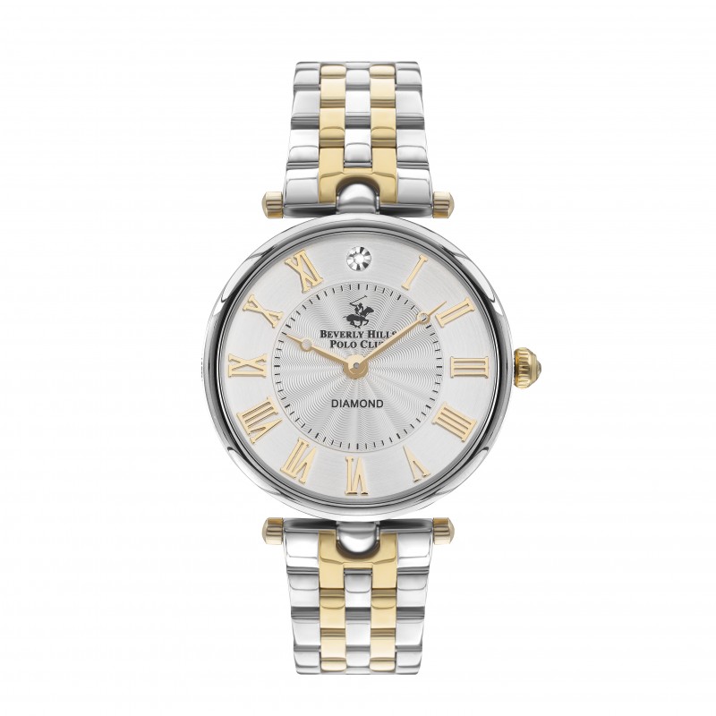 Ατσάλινο γυναικείο ρολόι Beverly Hills Polo Club BP3335X.230