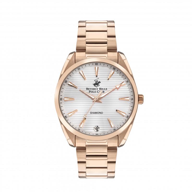 Ατσάλινο γυναικείο ρολόι Beverly Hills Polo Club BP3338X.430