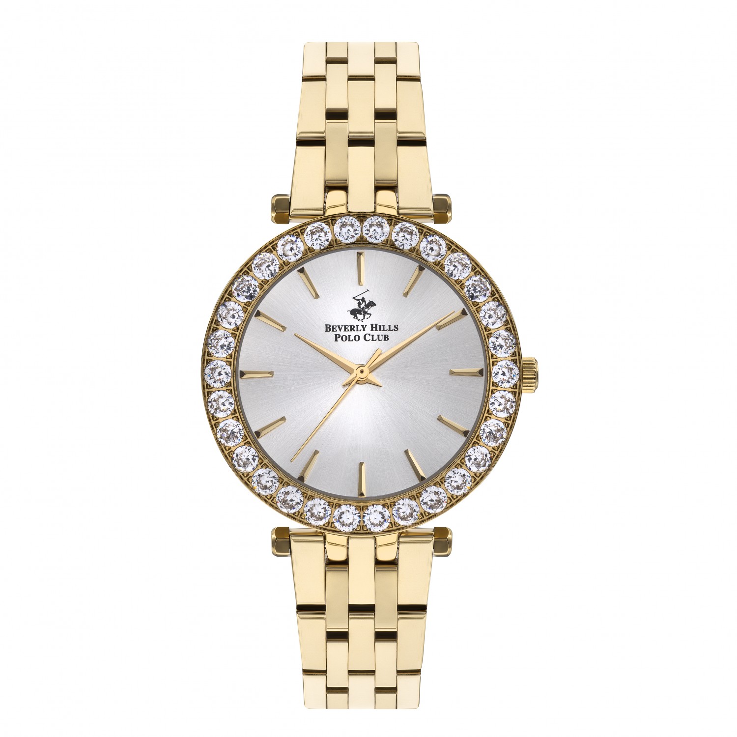 Ατσάλινο γυναικείο ρολόι Beverly Hills Polo Club BP3340C.130