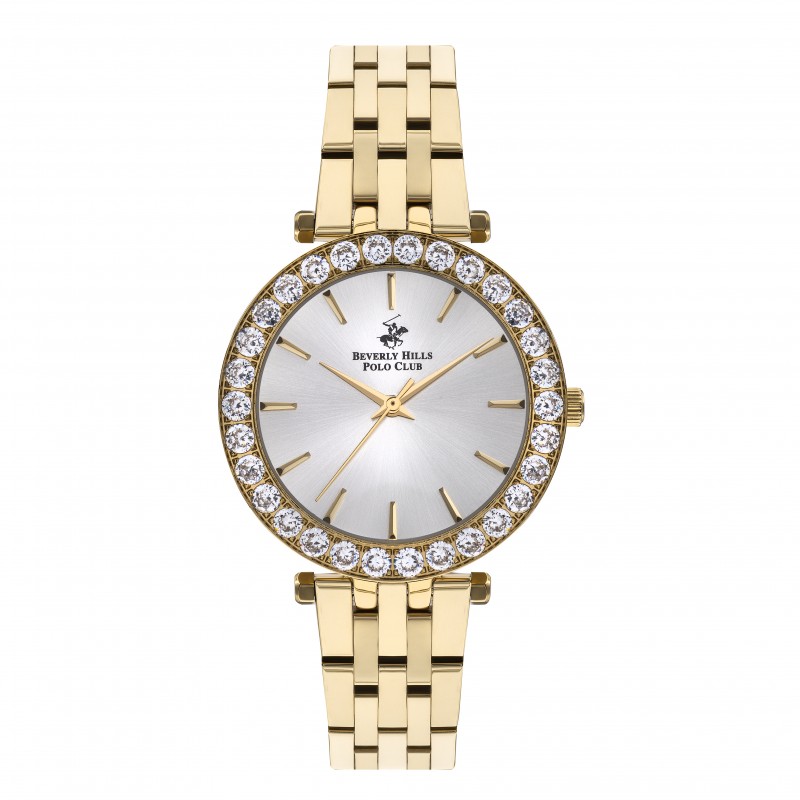 Ατσάλινο γυναικείο ρολόι Beverly Hills Polo Club BP3340C.130