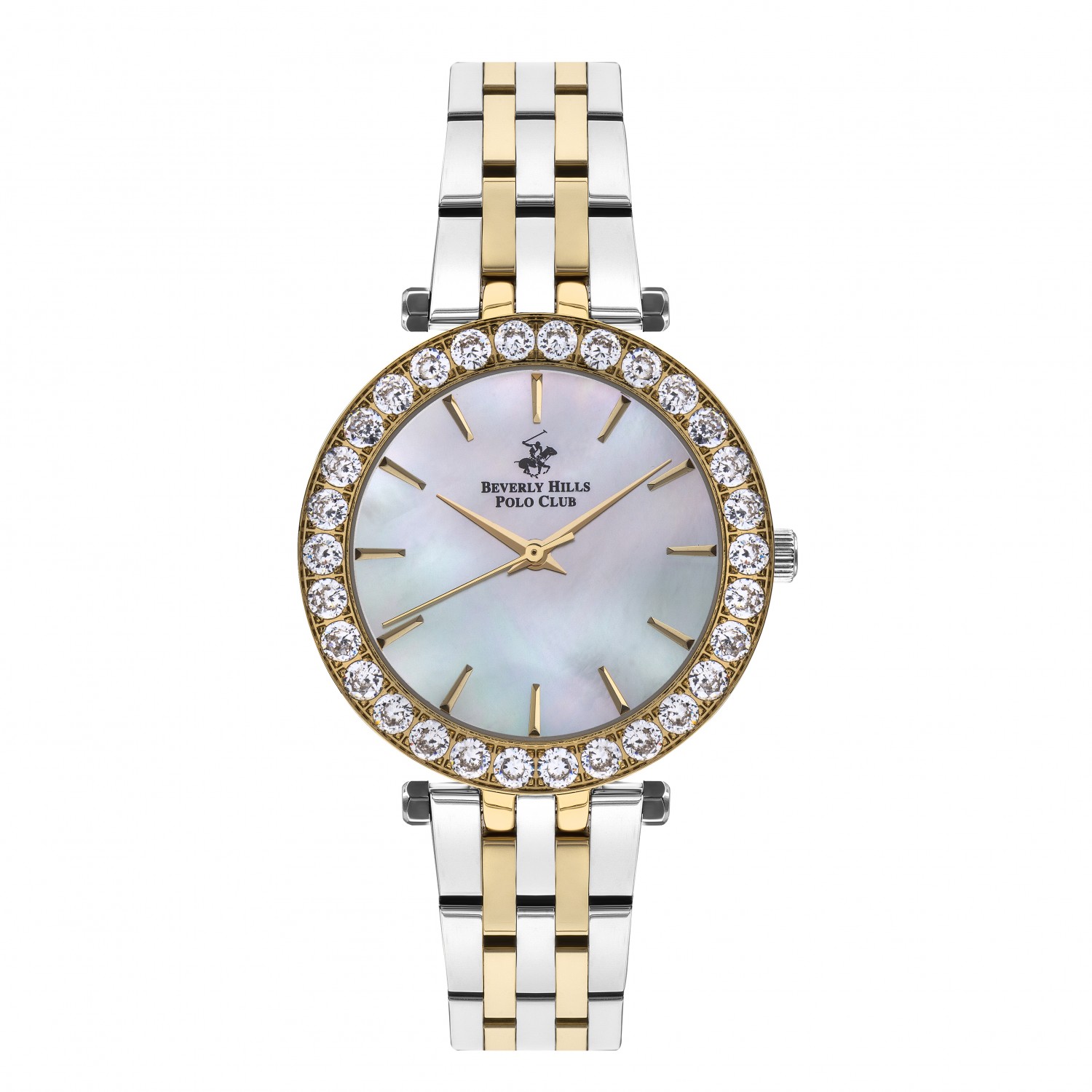 Ατσάλινο γυναικείο ρολόι Beverly Hills Polo Club BP3340C.220