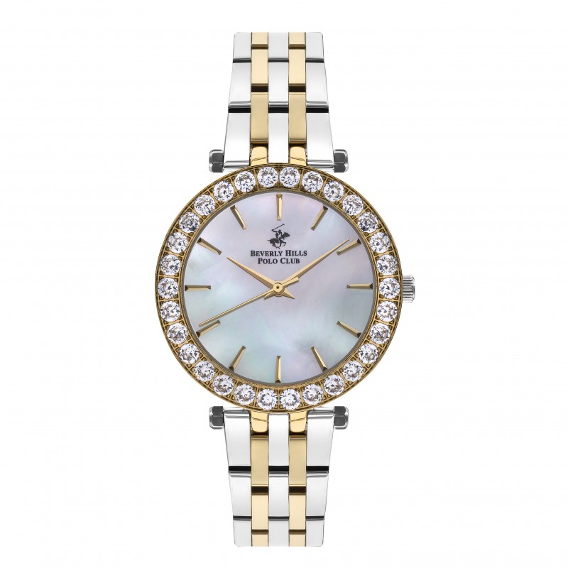 Ατσάλινο γυναικείο ρολόι Beverly Hills Polo Club BP3340C.220