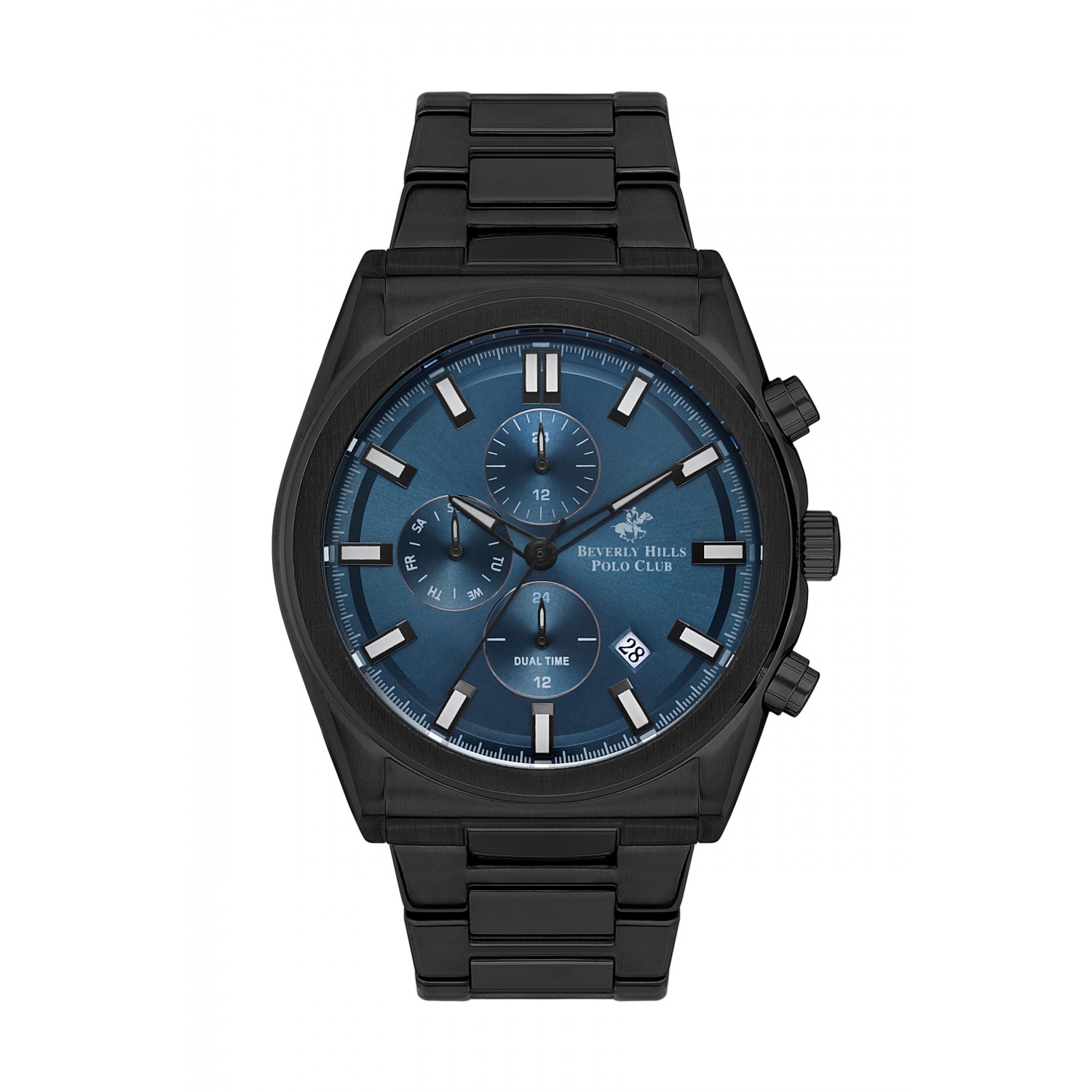 Ατσάλινο ανδρικό ρολόι Beverly Hills Polo Club BP3344X.690