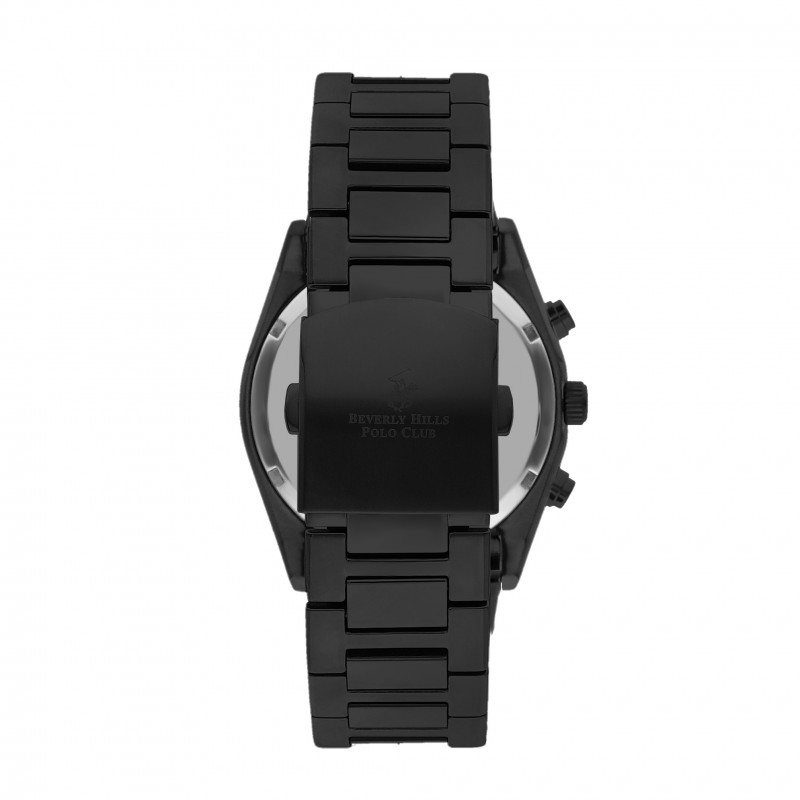Ατσάλινο ανδρικό ρολόι Beverly Hills Polo Club BP3344X.690