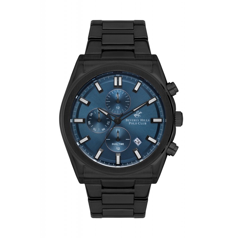 Ατσάλινο ανδρικό ρολόι Beverly Hills Polo Club BP3344X.690