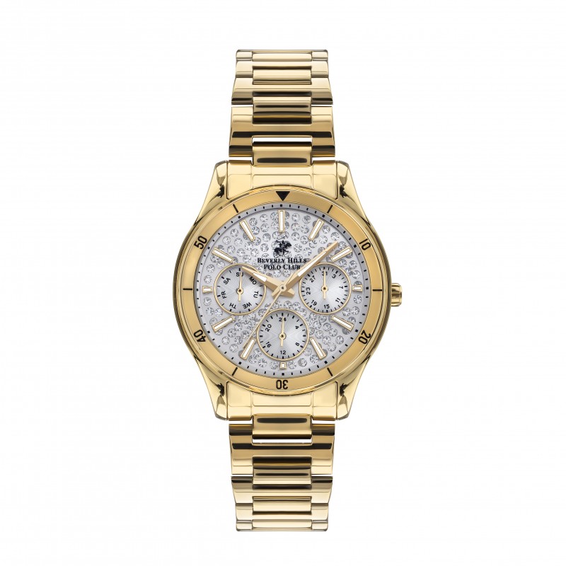 Ατσάλινο γυναικείο ρολόι Beverly Hills Polo Club BP3350X.130