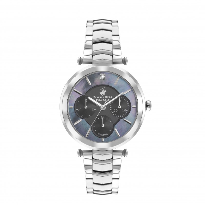 Ατσάλινο γυναικείο ρολόι Beverly Hills Polo Club BP3352X.350