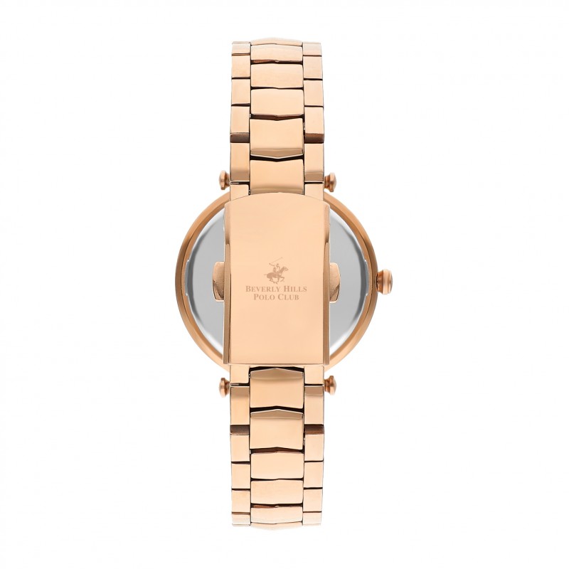 Ατσάλινο γυναικείο ρολόι Beverly Hills Polo Club BP3352X.490