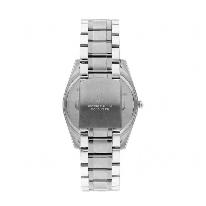 Ατσάλινο ανδρικό ρολόι Beverly Hills Polo Club BP3356X.350