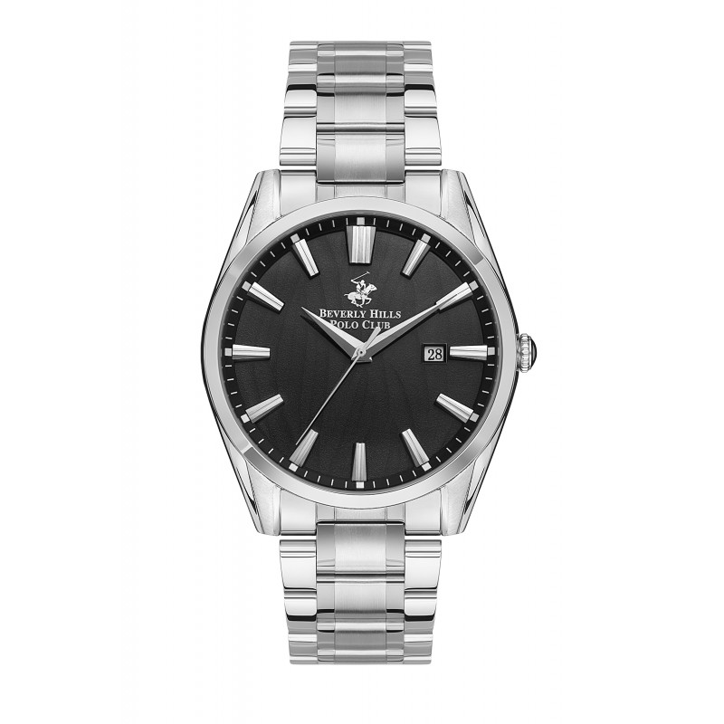 Ατσάλινο ανδρικό ρολόι Beverly Hills Polo Club BP3356X.350