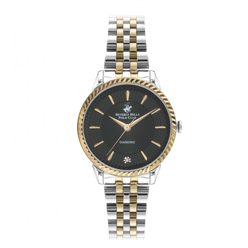 Ατσάλινο γυναικείο ρολόι Beverly Hills Polo Club BP3357X.270
