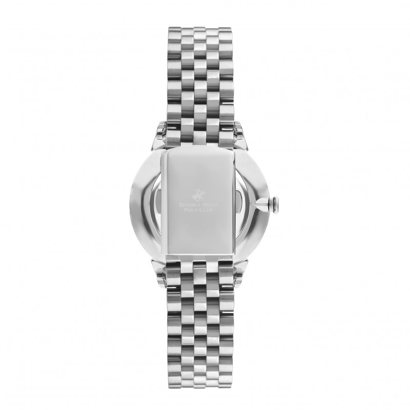 Ατσάλινο γυναικείο ρολόι Beverly Hills Polo Club BP3357X.330
