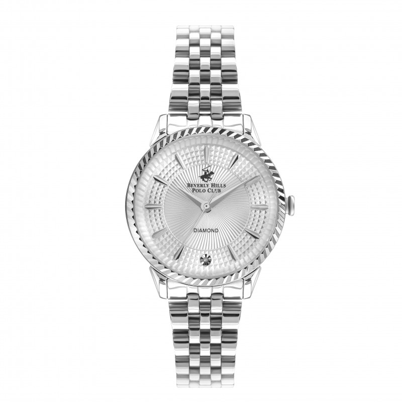 Ατσάλινο γυναικείο ρολόι Beverly Hills Polo Club BP3357X.330