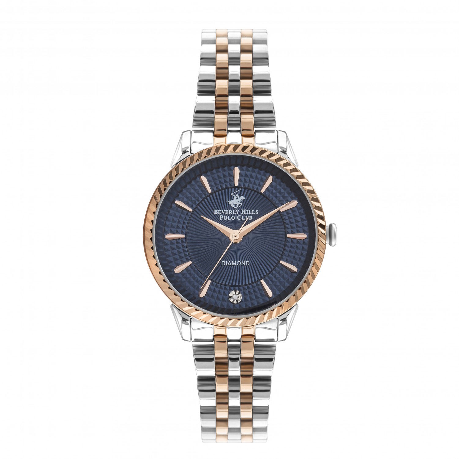Ατσάλινο γυναικείο ρολόι Beverly Hills Polo Club BP3357Χ.590