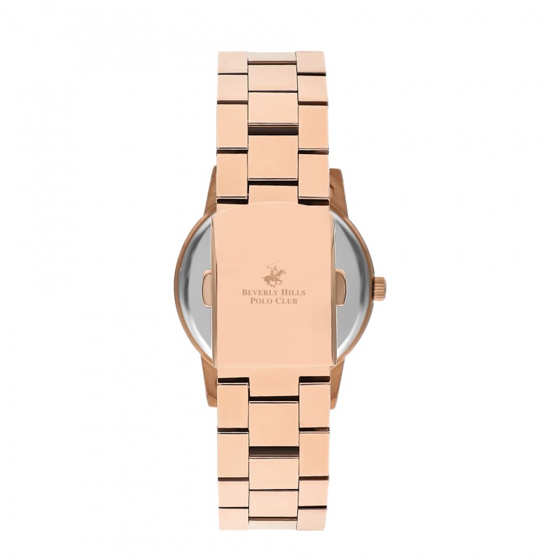Ατσάλινο γυναικείο ρολόι Beverly Hills Polo Club BP3360X.420